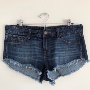 BDG Low Rise Dolphin Cutoff Shorts Size 27